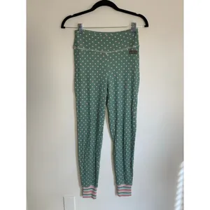 Matilda Jane‎ Women's Polka Dotted Waffle Pajamas size small thumbnail 5