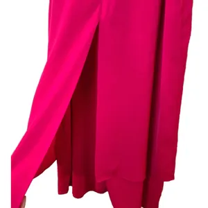 Lila Rose Dress Size12 Lipstick Pink A-line‎ Layered Split Back Feminine thumbnail 7