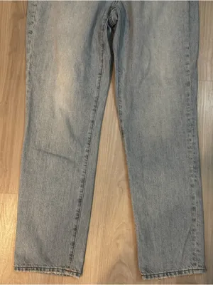 Madewell curvy perfect vintage straight jeans Light Wash NWOT size 26 thumbnail 4