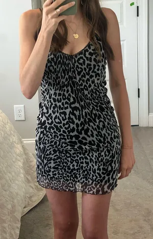 Garage Printed Mini Dress thumbnail 1