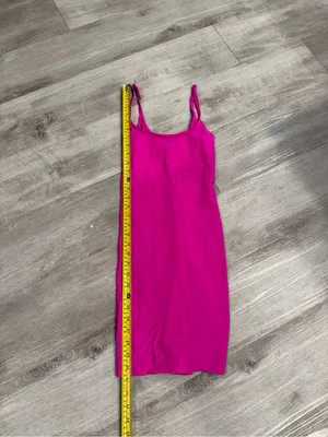 SKIMS Rare Fits Everybody Fuchsia Bodycon Dress thumbnail 4