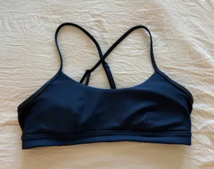 Alo Yoga Airlift Intrigue Bra Navy thumbnail 3