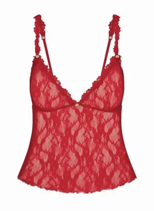 SKIMS Stretch lace cami tank thumbnail 1