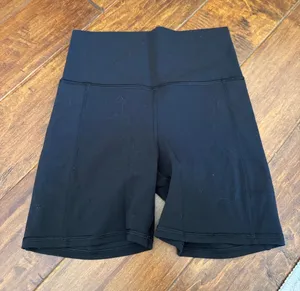 Vuori Black High-Rise Bike Shorts thumbnail 1