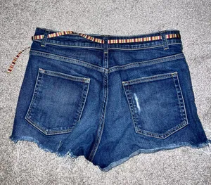 United Colors Of Benetton Jean Shorts thumbnail 2