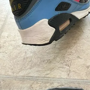Nike Air Max 90 Flint Grey Flamingo GS Sneakers Shoes Youth 6/ Women’s 8 thumbnail 10