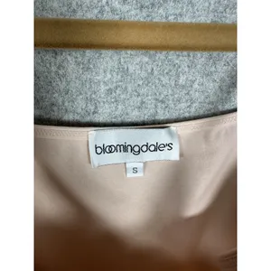 Vintage Bloomingdales‎ Small Womens Cami Top Light Pink Stretch 90s Scoop Neck thumbnail 6