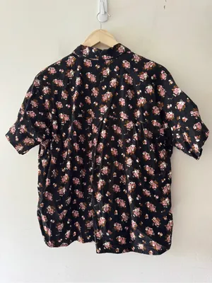 Madewell Corduroy Daily Shirt in Homestead Bouquet Floral Button Down thumbnail 4