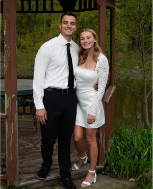 Lulus White Long Sleeve Lace Mini Dress thumbnail 2