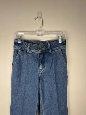 J.‎ Crew Slim Wide Leg Stacked Buttons High Rise Women’s Sz 26 thumbnail 4