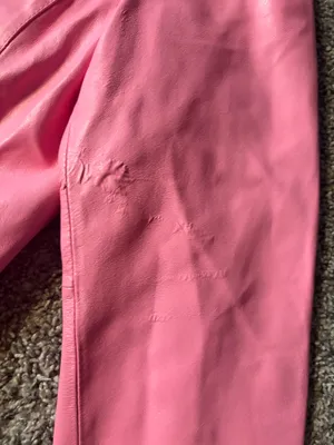 Pink leather jacket  thumbnail 2