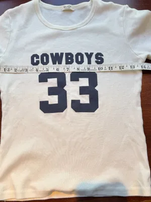 Brandy Melville JOHN GALT Cowboys T Shirt Top One Size thumbnail 9