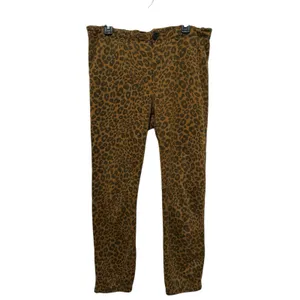 Anthropologie Sanctuary Leopard Print KNit Cotton Jogger Pants Size M thumbnail 4