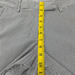 L.L. Bean Favorite Fit Curvy Striped Cotton Straight Leg Pants Hemmed 6T thumbnail 8