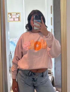 SOUTHERN MADE VOLS CREWNECK Pink Size XL thumbnail 1