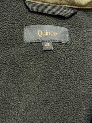 Quince Women’s Soft-shell Fleece Lined Full Zip Heather Olive Oil Jacket Size XS thumbnail 5