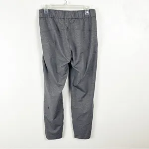 LULULEMON On The Fly Heathered Gray Drawstring Waist Pants 6 Casual Gym Neutral thumbnail 2