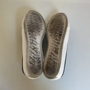 Tommy Hilfiger Women’s Denim Slip On Mule Sneakers Size 5.5 Blue Flag Logo thumbnail 9