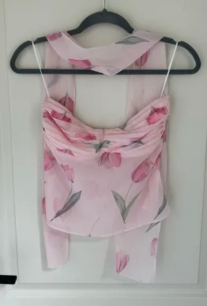 Princess Polly Perrin Top in Pink thumbnail 1