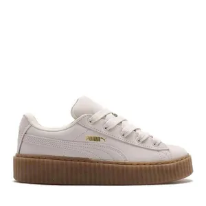 Puma Women's White‎ and Tan Sneakers thumbnail 2