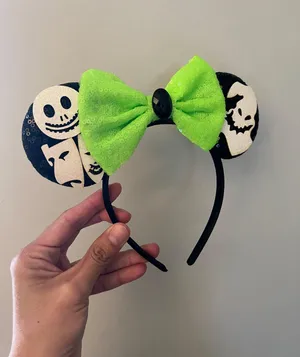 Disney Micky Minnie ear Happy Halloween ⚡️ custome NEW no tags thumbnail 1