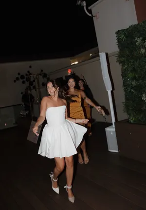 House Of CB Emmanuela Strapless Cocktail Minidress thumbnail 3