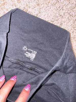Aerie OFFLINE by Leggings Black thumbnail 2