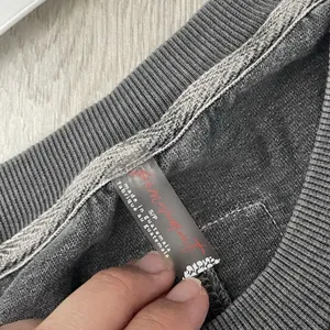 Free People Tshirt crewneck long sleeve oversized womens Gray (small) athleisure thumbnail 2