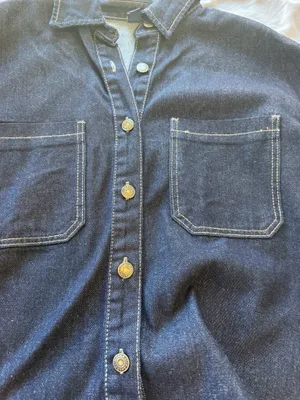 Denim top thumbnail 3