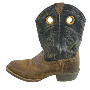Ariat Heritage Roughstock Women's Brown Black Leather Western Cowboy Boots Sz 6 thumbnail 1