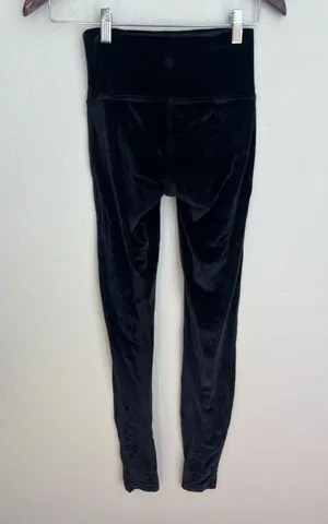 Lululemon Wunder Lounge High-Rise Tight 28" Crushed Velvet Size 4 thumbnail 6