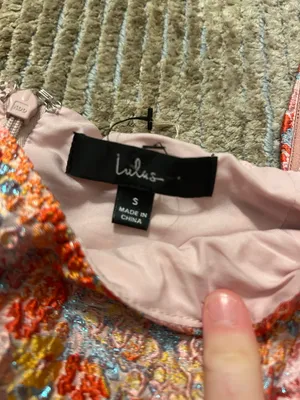 Lulus Small Mini Dress Floral thumbnail 2