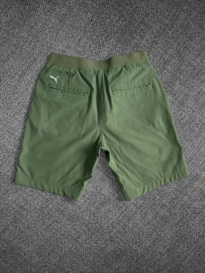 Puma Women’s Green Golf Shorts Size XS Stretch Waist thumbnail 7