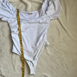 Free People Intimately FP Bodysuit In White, NWT, see measurements for size. thumbnail 9