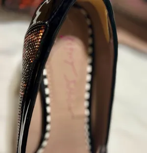 Betsey Johnson Adelyn Rhinestone Plaid Loafer Platform Heels thumbnail 7
