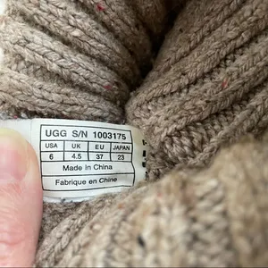 UGG Chestnut Cambridge Knit Suede 1003175 Boots Booties 6 thumbnail 9
