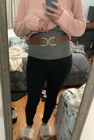 Brown Dress Belt thumbnail 2