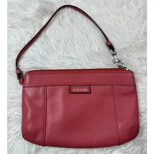 COACH Pink Wristlet thumbnail 1