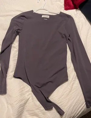 Aritzia Grey Bodysuit thumbnail 2