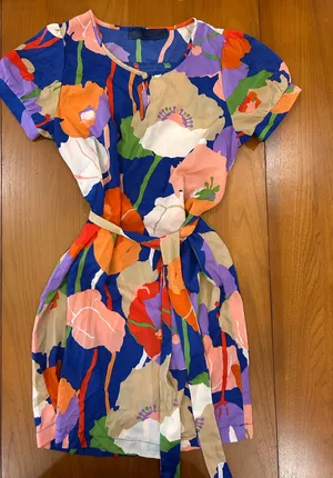 Vintage floral Dress thumbnail 1