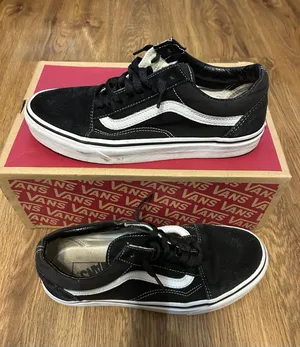 VANS old skool black suede lace up shoes sneakers women’s 8.5 Preowned thumbnail 8