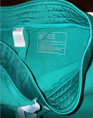 FIGS XXS Livingston Hunter Green Scrub Pants thumbnail 2