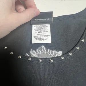 Harley-Davidson Womens Black‎ Studded Pocket Tee Cowboy H-D Beaumont Texas Large thumbnail 4