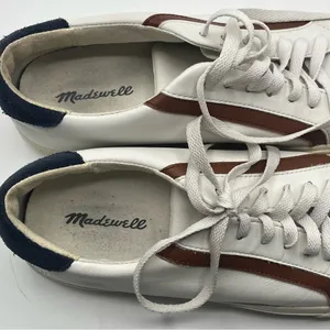Madewell Style # MA139 Sidewalk Low Top Sneakers in Leather & Suede Sz 8.5 thumbnail 9