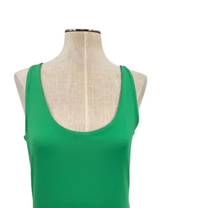 Meshki India Scoop Neck Maxi Dress‎ Tank Bodycon Bright Green Size Large thumbnail 2