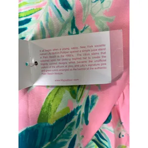 Lilly Pulitzer Faye Skort Chimpoiserie Coral Reef Tint Golf Tennis Size 6 New thumbnail 8
