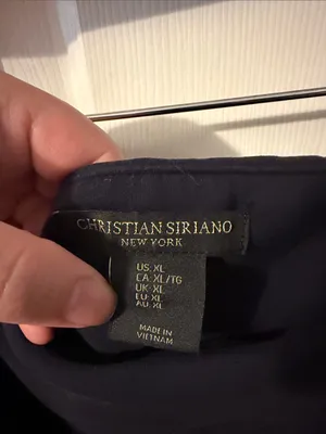 Christian Siriano Navy Wide-Leg Ponte Pants thumbnail 2