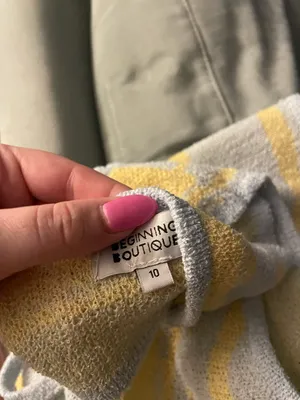 Beginning Boutique Knit Midi Dress thumbnail 2