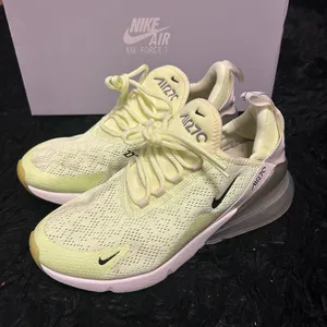 Nike air max 270 barely volt platform lace up shoes sneakers thumbnail 2