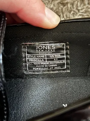 New York Jones Black Shoes 6.5 thumbnail 3